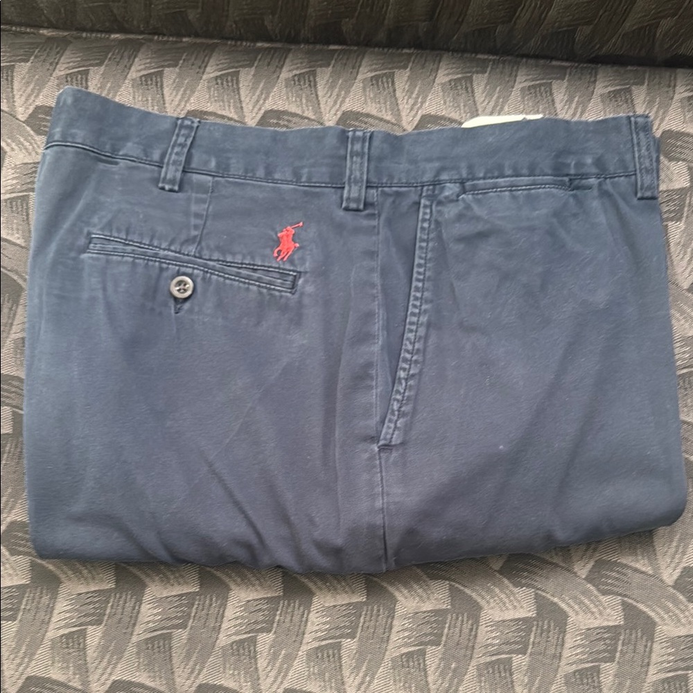 Polo by Ralph Lauren Men's Blue Chino Shorts